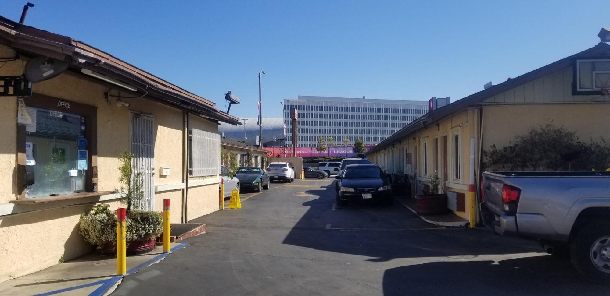 Hollywood Park Motel Inglewood Exteriér fotografie